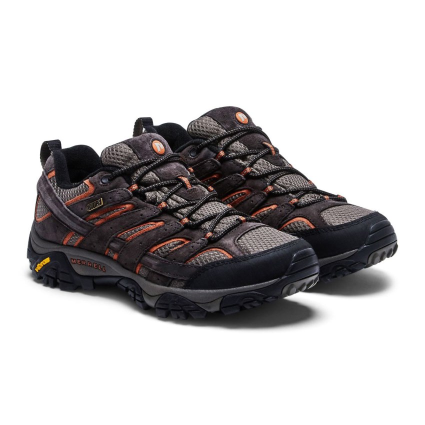 Chaussures Randonnée Merrell Moab 2 Waterproof Marron Foncé Homme | Q.G.JAMH